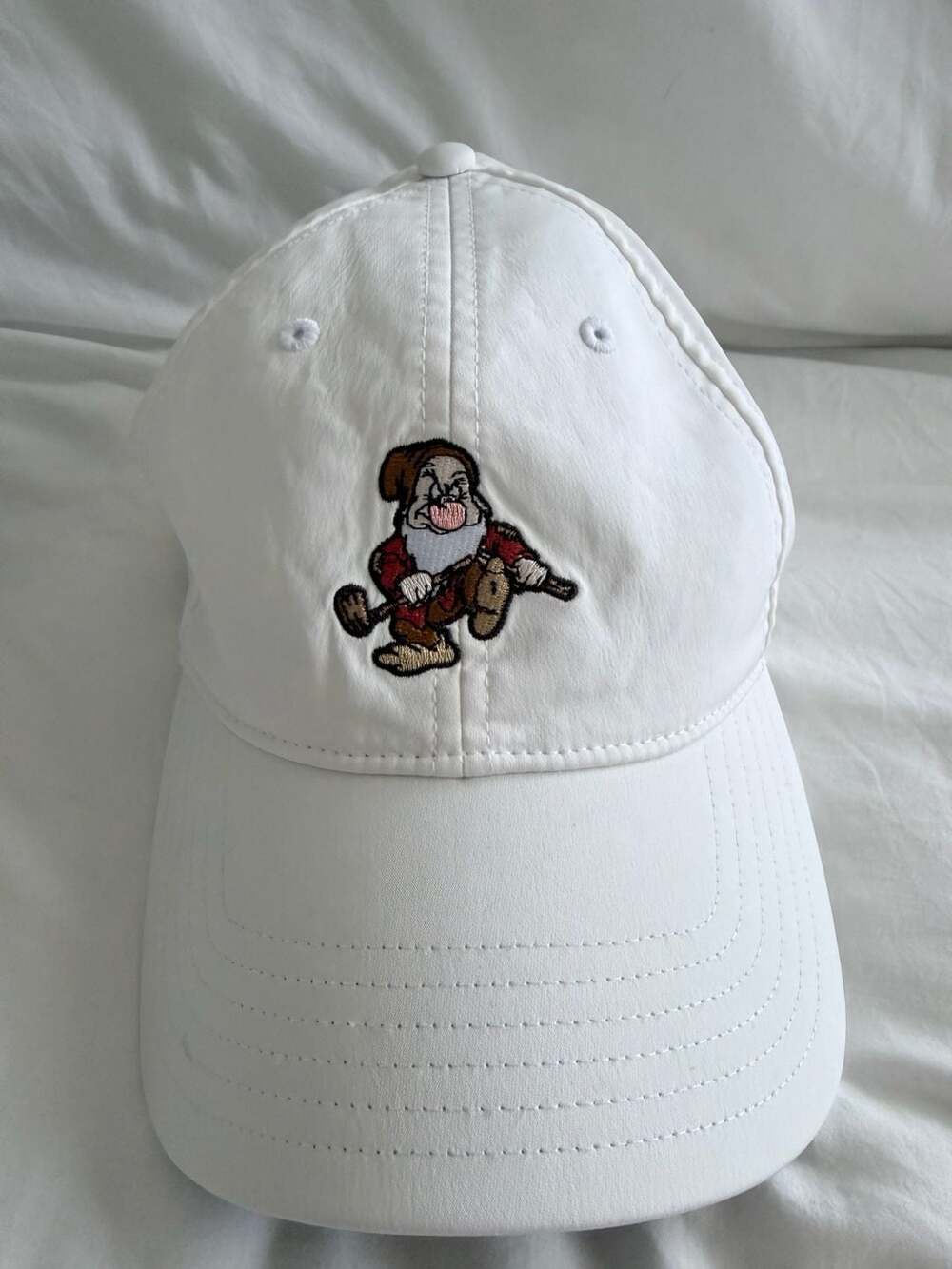 TaylorMade 1979 Disney Grumpy Golf White Adjustable Hat Cap